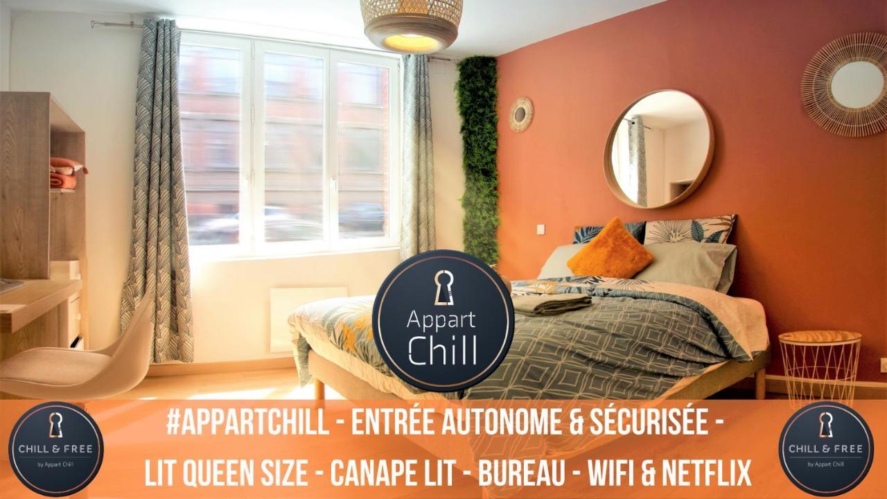 Appart Chill & Free - Proche Centre Valenciennes - Parking Gratuit المظهر الخارجي الصورة