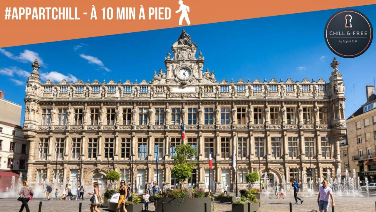 Appart Chill & Free - Proche Centre Valenciennes - Parking Gratuit المظهر الخارجي الصورة