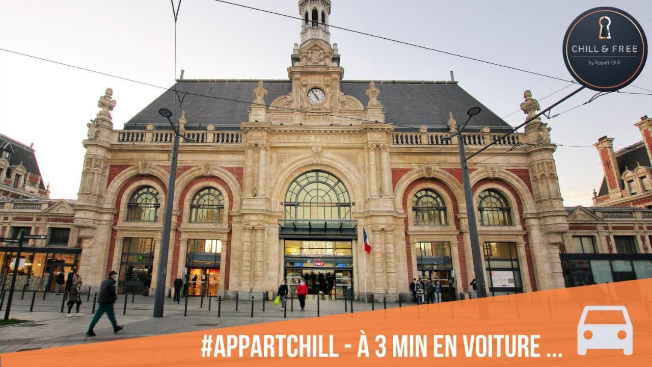 Appart Chill & Free - Proche Centre Valenciennes - Parking Gratuit المظهر الخارجي الصورة